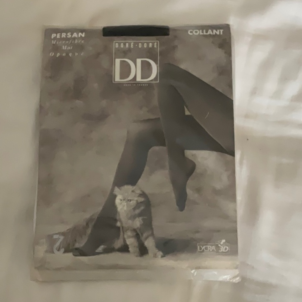 Vintage DD Black Tights